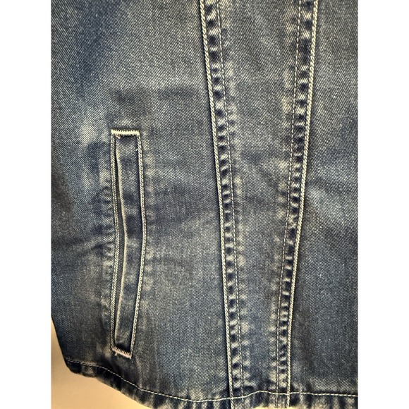 Ralph Lauren Jean Coat LJC Y2K Denim Vintage RL S  Classic Trucker - Picture 4 of 12